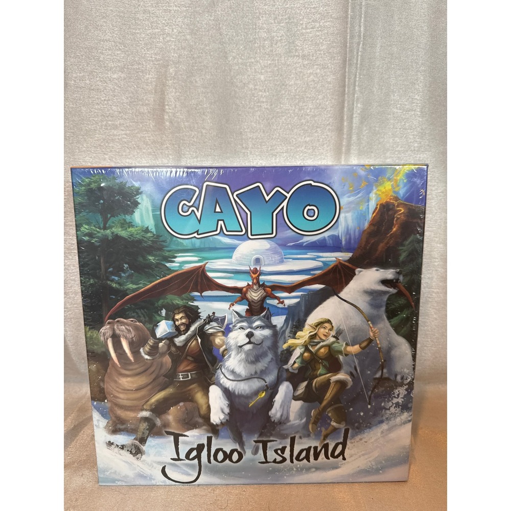NEW Cayo Igloo Island Board Game‎ SEALED Red Wolf Family Strategy Fun Adventure